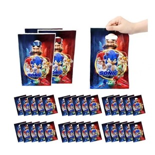 Factory wholesale children's party decoration pearl film bag cartoon birthday gift bag gift bag 10 Pack