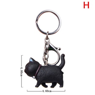 Creative Cartoon Cat Keychain Pendant Accessories Cat Handheld Korean-style Mountaineering Keychain Bag Hanging Accessories
