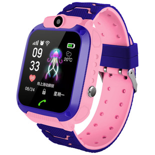 Cross-border q19 children's smart phone watch Q12 multi-language photo positioning call waterproof 5 generation 6 generation wholesale