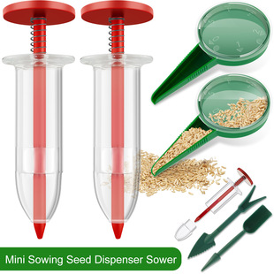 Amazon 6-piece Seeder Mini Seed Seeding Planting Tools suit Garden Manual Seeder Africa
