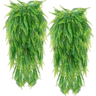 Cross-border Persian grass wall hanging artificial plant Boston fern fake vine hanging Ivy decorative green plant
