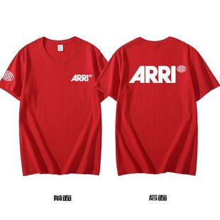 Немецкая футболка ARRI с короткими рукавами, каталог, легкий экипаж, рабочая одежда, летний хлопковый топ