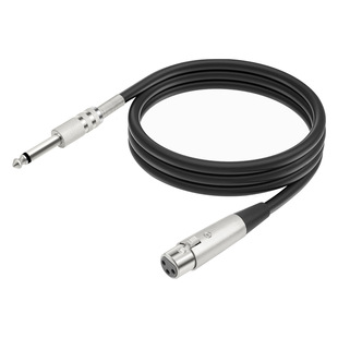 Black spot zinc alloy head Double Shield 6.35 revolution cannon XLR female microphone microphone microphone line Cannon line