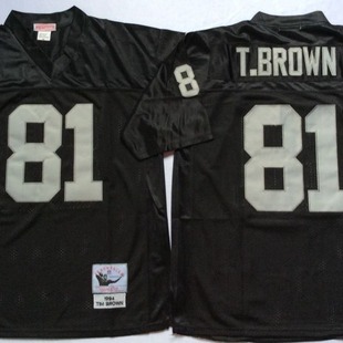 Cross Border Rugby League Sportswear Oakland Raiders 34# 32#MN Vintage Embroidered Legendary Sportswear