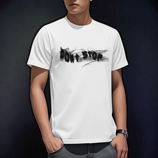 Men's Short-sleeved T-shirt Summer Half-sleeved Slim-fit T-shirt Top Clothes Trendy Brand Korean Fashionable Student Base-layer Shirt Undershirt