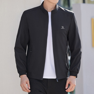 Dad coat spring and autumn 2024 new casual jacket spring men's middle-aged and elderly 60-year-old thin upper clothes