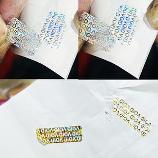 Laser Gold Stereo Silver Small Label Sticker Colorfulful Round Electrical Product Label Custom Sealing Sticker Printing