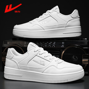Huili Official genuine goods Board Shoes Men's Fashion Women's Shoes All-match AJ Air Force One White Shoes Casual Sports Lovers Shoes