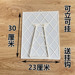 Live mirror simple large desktop student dormitory bathroom wall-mounted wall-mounted high-definition glass vanity mirror