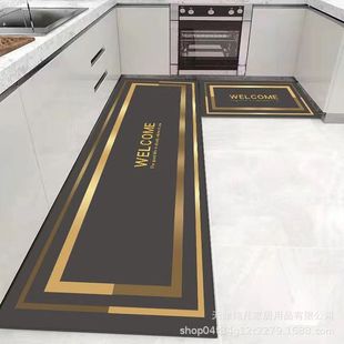 Минималистичный диатомовый грязевой кухонный коврик для кухни специальный впитывающий масло и водопоглощающий противоскользящий коврик для ног резиновый длинный набор коврик
