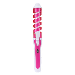 Cross-border mini spiral curler anti-scald colorful hair perm barber shop household electric heating rod curler