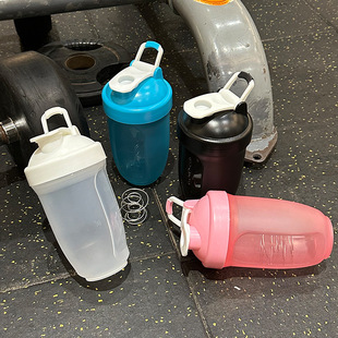 New 500ml shake cup with handle protein powder mixing cup can be printed on 2 sides plastic cup