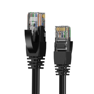 Подгонянный фабрикой готовый продукт сетевого кабеля cat5e/cat6 Супер пять или шесть сетевых перемычек бескислородная медная алюминиевая витая пара с медным покрытием