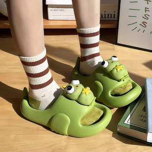 Cute Cartoon Children's Sandals and Slippers for Boys Summer Outer Wear Soft Bottom Internet Popular Couple's Home Non-slip Slippers for Women