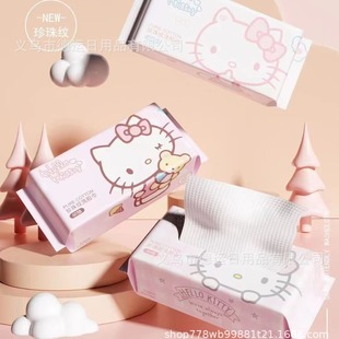 Sanrio Hello Kitty моющее полотенце одноразовое утолщение