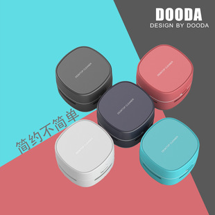 New Mini Portable Handheld Vacuum Cleaner Wireless Mobile Phone Charging Vacuum Cleaner 2-in -1 Desktop Vacuum Cleaner