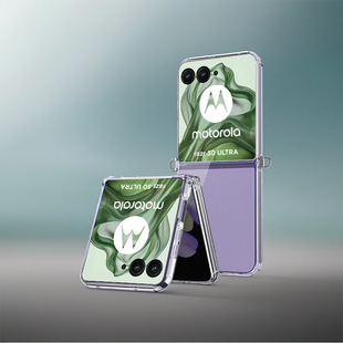 Применимо Motorola razr50ultra чехол для телефона прозрачный moto razr40 защитный чехол 50 мягкий чехол