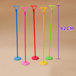 Table Floating Support Rod Aluminum Film Air Stick Drag Table Set Table Base Bracket One-Year Scene Birthday Decoration
