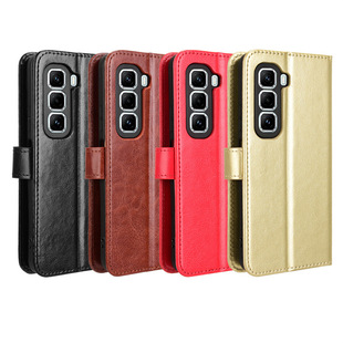 Применимый чехол для телефона Infinix Hot 50 Pro для телефона Hot 50 Pro 4G чехол для карты раскладушка сумасшедший