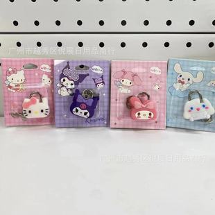 Cartoon Small Padlock Luggage Lock Drawer Lock Metal Gym Wardrobe Lock Student Dormitory Cartoon Small Lock