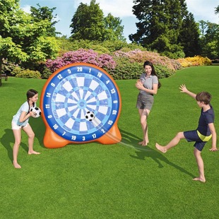 2022 Cross-border Hot Selling Inflatable Target Football Shooting Dart Board Outdoor Sticky Music Children's Throwing Toys