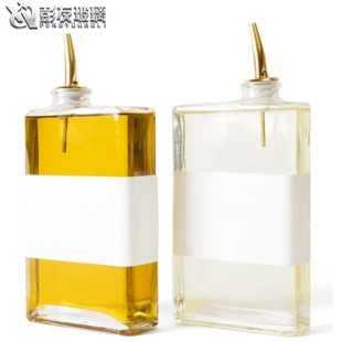 Прямая поставка производителя 320ml стеклянная бутылка масла бутылка для кухни
