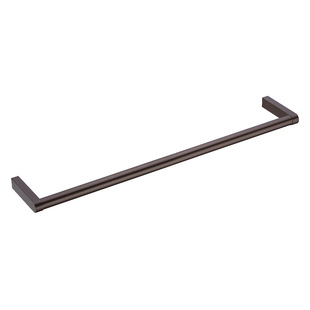Acanora All-Season Hotel 5.0 Towel Single Pole Coffee Color Stainless Steel B&B Bathroom Hardware Accessories Bath Towel Rack