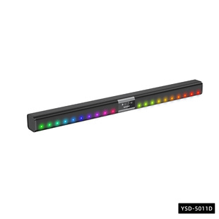 Cross-border Hot-selling Echo Wall Wireless Bluetooth Home Theater Speaker with Light Colorful Long Stereo TV Audio