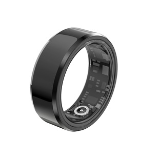 Трансграничное смарт-кольцо Smartring сердечный ритм здоровья мужчин и женщин черный технологии Bluetooth водонепроницаемое кольцо можно кисть видео