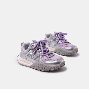 Girls' Forrest Gump Shoes Mesh Breathable sneaker 2025 Spring and Autumn New Children's All-match Casual Shoes Boys Running Shoes