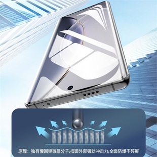 Применимо vivox90 закаленная пленка полноэкранный x90pro изогнутая поверхность x80 керамическая пленка анти-заглянуть против синего света защитная пленка
