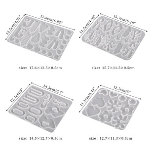diy crystal earrings earrings drop glue mold geometric irregular earrings earrings pendant jewelry silicone abrasive tool