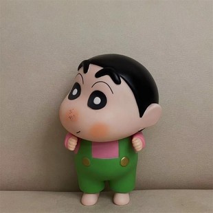 Симпатичный Губка Боб Веснушки Маленький Новый 23 см Crayon Shinchan ручной работы Настольный декор спальни
