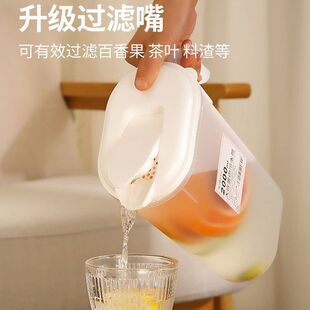 Cold Water Kettle Household Food Grade High Temperature Resistant Explosion-Proof Water Kettle Large Capacity Large Refrigerator Hot and Cold Water Kettle Tea Water Kettle