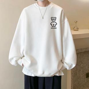 Explosions! Autumn Jacket Men's Round Neck Sweater Men's Hong Kong Style Long Sleeve T-shirt Men's Jacket Men's WY343-P28