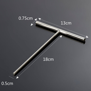 Stainless Steel Pancake Rake Griddle Pancake Pan Scraper Pancake Oil Brush Egg Pancake Pancake Fruit Tool