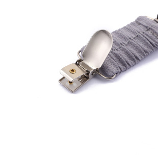 Cross-border Women's Fabric Shawl Clip Autumn and Winter Fashion Elastic Sweater Silk Towel Buckle Clip Shirt Collar Cuff Clip