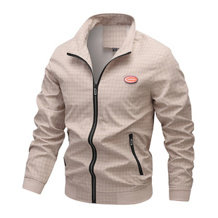 Jacket Men's Spring 2024 New Fashion Casual Men's Sense Top Trendy Brand Men's Sports Spring and Autumn Jacket