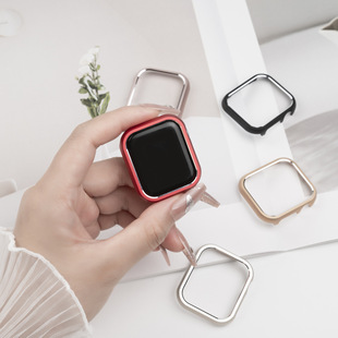 Suitable for apple watch10 apple watch case iwatch789 generation SE aluminum alloy metal high-gloss frame