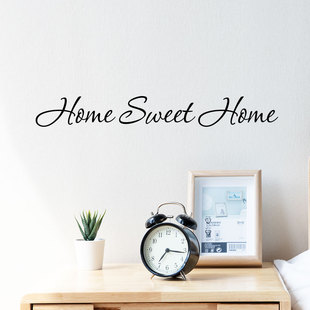 Home sweet home sweet Home removable wall stickers manufacturers European and American proverbs wall stickers English B011P