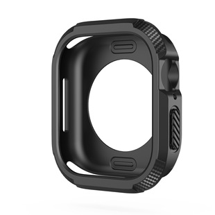 Применимо applewatch10 поколения чехол для часов iwatch8ultra49 mm из углеродного волокна три анти-все включено