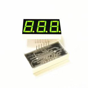 0.56-inch 3-bit yellow-green General-green digital tube KYX-5361AG 5361BG 5631AG 5631BG