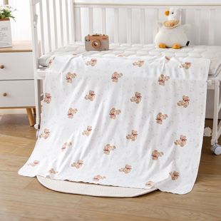 Newborn quilt cotton baby quilt holding single infant spring and autumn baby blanket swaddling baby supplies