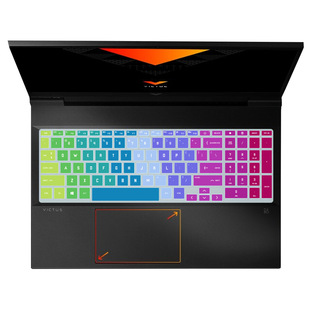 Applicable to HP light and shadow Genie 7 Victus keyboard film protective film silicone dust cover waterproof transparent mat