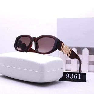 European and American new fashion sunglasses men's and women's box head sunglasses travel trend glasses for cross-border wholesale