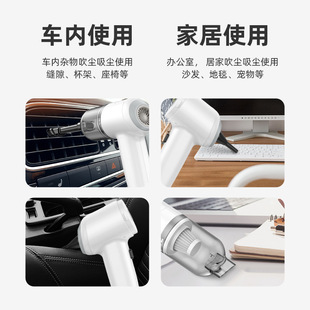 Car Wireless Car Vacuum Cleaner Wet and Dry Charging Handheld Household Blow and Suction Integrated Car Mini High Power Suction