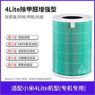 Applicable to Xiaomi Air Purifier Filter Element 2s/1/2/3 4 pro/4lite/ProH/max Mijia Filter Element