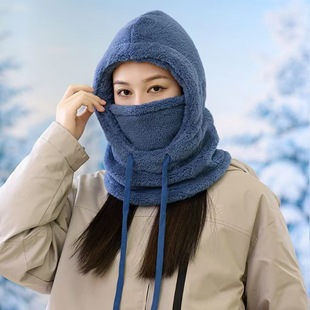 Шляпа плюшевая теплая ухо