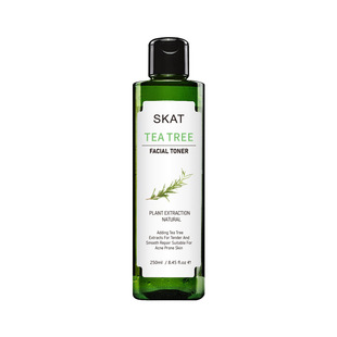 Cross-border full English SKAT tea tree toner moisturizing and brightening skin color tea tree toner wholesale