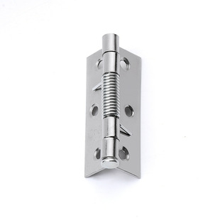 Door closer automatic rebound hinge stainless steel spring hinge automatic door closing return hinge factory wholesale